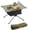 Green, variant on AISUO Lightweight Portable Camping Table with Folding Legs and Mesh Storage Basket, for Backpacking Hiking Outdoor Travel