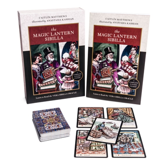 Pre-Owned The Magic Lantern Sibilla: Learn to Read the Vera Sibilla Oracle (Oracle Kit Box Set with 52 Cards and Guide Book), (Paperback)
