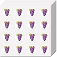 thumbnail image 1 of 128 pegatinas de uva para álbumes de recortes, pequeñas pegatinas autoadhesivas de frutas, impermeables, redondas y moradas., 1 of 9
