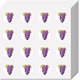 thumbnail image 1 of 128 pegatinas de uva para álbumes de recortes, pequeñas pegatinas autoadhesivas de frutas, impermeables, redondas y moradas., 1 of 9