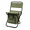 Olive, variant on Portable Outdoor Folding Cooler Chair, 3-in-1 Camping Chair with Insulated Storage Bag, Lightweight Fishing Stool with Backrest and Carry Handles