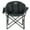 Black, variant on Lilypelle Portable Oversized Rocking Camping Chair for Adults, Fully Padded Folding Outdoor Lawn Chair with Cooler Bag & Side Pocket, Recliner Chair for Camp, Patio, Backyard, Loads up to 400 lbs