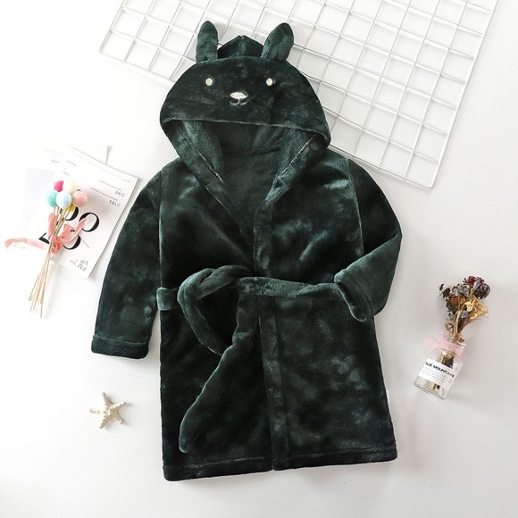 Kids Robes for Boys, Childrens Flannel Baby New Fashion Bathrobe Leisure Wear