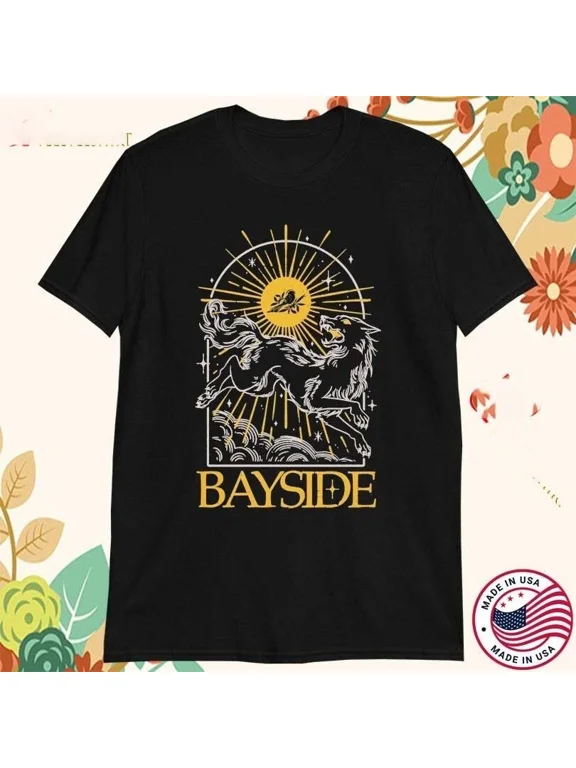 Bayside Tigers Saved By The Bell Men's Black Size S to 3XL