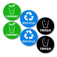 thumbnail image 4 of MYG 12pcs Recycle Trash Bin Sticker, 4 of 9