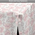 thumbnail image 4 of Roses Dog Crate Cover, Romantic Valentine's Day Pattern in Pastel Tones, Easy to Use Pet Kennel Cover Small Dogs Puppies Kittens, 7 Sizes, Rose Mauve, by Ambesonne, 4 of 6