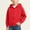 Red, variant on NAISIBABY Hoodies for Boys With Pockets Size 8,Solid Color Long Sleeve Zipper Hoodies Blue