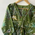 thumbnail image 4 of Indian Cotton Dress, Floral block Print Dress,Cotton Handmade Dress, Sketer Circle Dress, Flapper Dress, Blousen Dress, Long Dress, 4 of 8