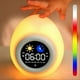 thumbnail image 2 of Alarm Clock for Kids Toddlers, Cute Touch Night Light with 6 White Noise Sound Machine, Ok to Wake Clock for Kids, 2 of 5