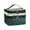A, variant on DHARMONAL Makeup Bags Double Layer Travel Cosmetic Make Up Organizer Toiletry Flight Attendant Luggage Toiletry Kits Bulk Make up Bag Large Make up Organization And Storage Cute Makeup Organizer