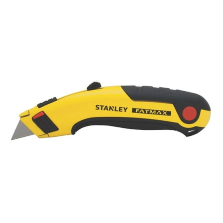 Stanley 10-778 FatMax Retractable Utility Knife, 2-7/16, Yellow/Black, Each