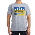 thumbnail image 1 of CafePress - We Support Ukraine T Shirt - Men's Fitted T-Shirt, 1 of 1