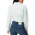 thumbnail image 2 of Women's Gloria Vanderbilt x Christian Siriano Pleated Cropped Trucker Jacket Conoy 12, 2 of 2