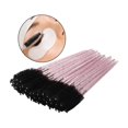 thumbnail image 3 of 50 Pcs Brosses à Cils Jetables Maquillage Extension de Cils Rose+noir, 3 of 9