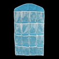 thumbnail image 2 of Bolsa de almacenamiento de ropa interior de calcetín Organizador colgante de 16 bolsillos Azul 3 Macarena, 2 of 8
