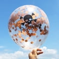thumbnail image 4 of simhoa Pieces of 10/Set Halloween Theme Confetti Balloons Novelty Inflatable Party Head, 4 of 8