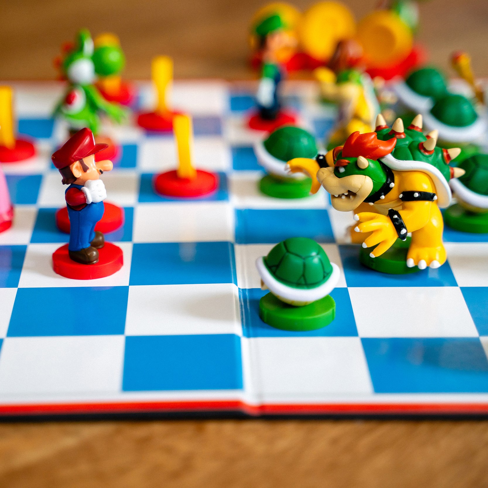 USAopoly Super Mario Chess Game – 32 Hand-Painted Pieces photo 7
