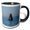Black/White, variant on 3drose, Gray Whale, Scammons Lagoon, Mexico - Sa13 Ska0031 - Steve Kazlowski, 15oz Mug