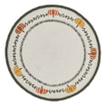 thumbnail image 3 of VHC Brands Braided Cotton Pumpkin Bounty Stencil Placemat 14 inch Diameter, Decorative Fall Placemat, Table Decor for Fall and Thanksgiving, 3 of 3