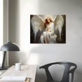 thumbnail image 3 of Nawypu  Angel Pictures for Wall Abstract Angel Canvas Painting Angel Wing Poster Prints Vintage Angel Girls for Office Home Decor, 3 of 4