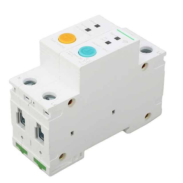 Disyuntor, Disyuntor Inteligente WiFi, Interruptor Pequeño 2P 25A 230V 30mA Protección Contra Fugas A Tierra, Monitoreo De Aplicación En Tiempo Real