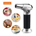 thumbnail image 2 of Kitchen Blowtorch Refillable Lighter Adjustable Blowtorch Flame Butane Gas Torch With Safety Lock Kitchen DIY Craft BBQ Baking Crème Brûlée Soldering, 2 of 5