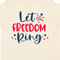 thumbnail image 4 of Inktastic 4th of July Let Freedom Ring with Stars Boys or Girls Toddler T-Shirt, 4 of 5