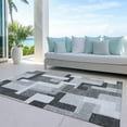 thumbnail image 6 of Addison Rugs Chantille Indoor/Outdoor Transitional Geometric Silver Washable Rectangle Rug, 8' x 10', 6 of 6