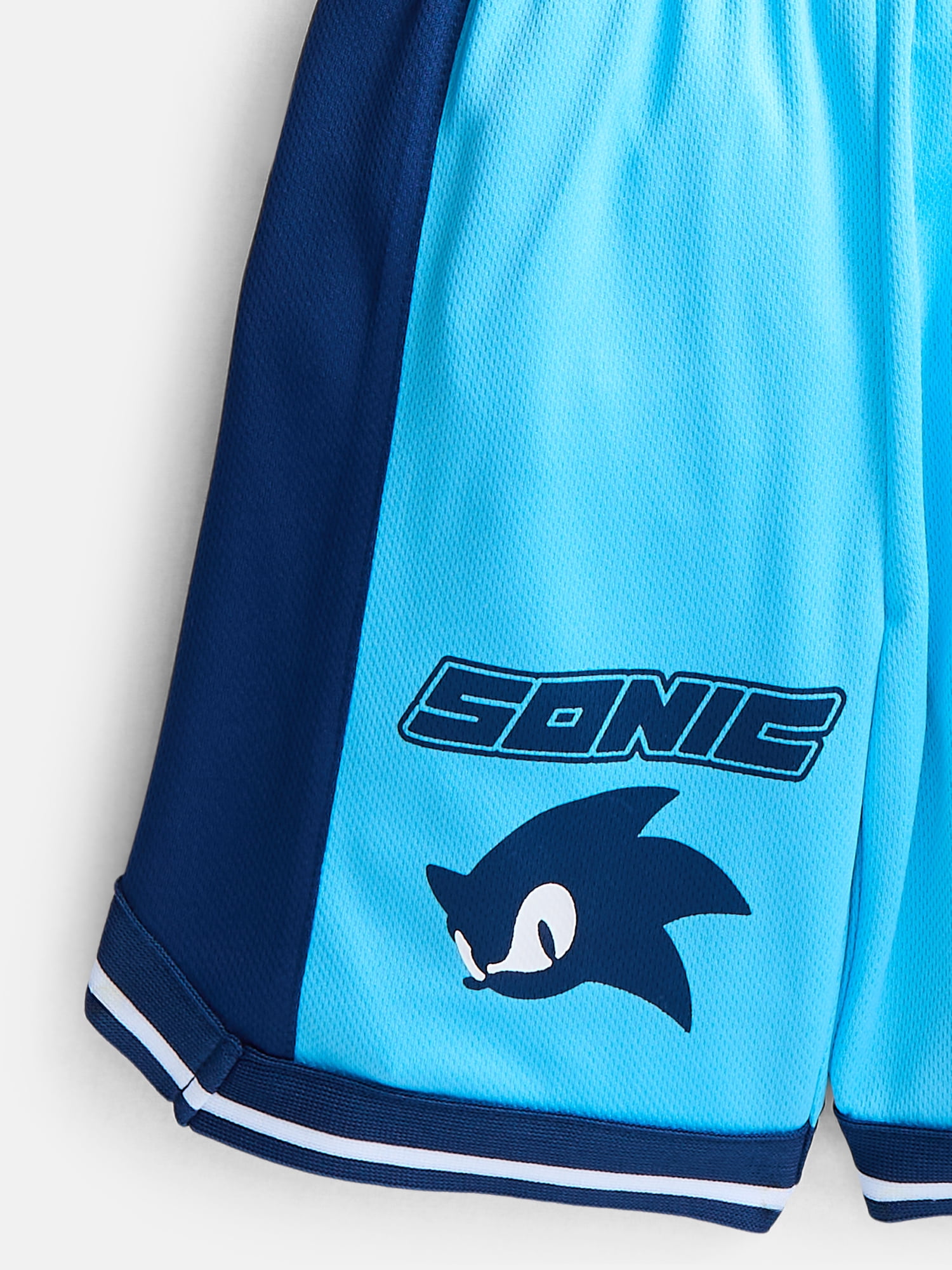 Sonic the Hedgehog Boys Short Sleeve Tee and Matching Basketball Shorts Set, 2-Piece, Sizes 4-12