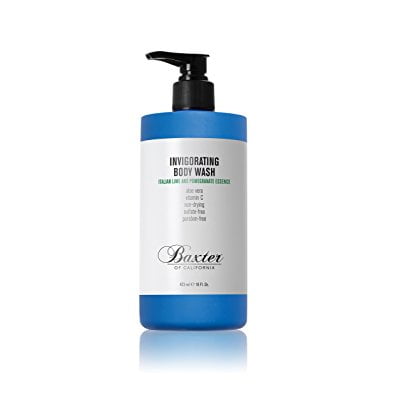 baxter of california invigorating body wash  italian lime & pomegranate  18.41 oz.