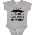 thumbnail image 3 of Inktastic Faith Can Move Mountains Girls Baby Bodysuit, 3 of 5