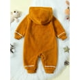 Baby Boys Girls Christmas Outfits Gingerbread Man Costume One-piece