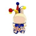 thumbnail image 2 of Gift toys 17Cm Doll Clothing Accessories Set, Perfectly Tailored For 17Cm Plush Dolls, Circus Clown Design Cute Playful Soft Fabric Includes Headwear Jumpsuit Scarf, 2 of 7