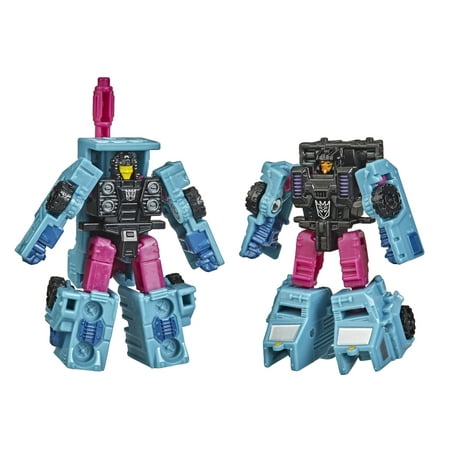 Transformers Generations War for Cybertron Micromaster WFC-E40 Decepticon Battle Squad Action Figure Set, 2 Pieces
