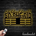 thumbnail image 2 of Handmadetneonsign She Believed She Could Metal Wall Art, Quote Metal Sign Wall Decor, Sport Metal Wall Decor, 2 of 5