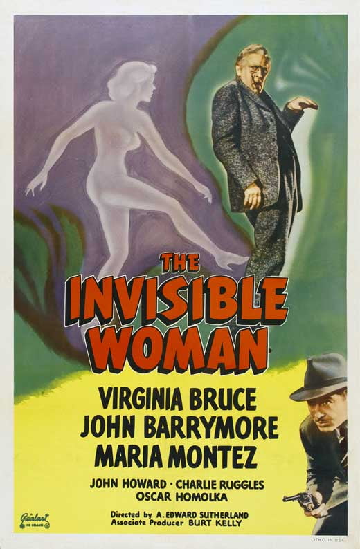 The Invisible Woman - movie POSTER (Style D) (11&quot; x 17&quot;) (1940) - Walmart.com