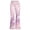 Z-210PK, variant on Kids Girls Casual Pants High Waist Wide Leg Leopard Print Comfortable Stylish Athletic Flared Trousers For Daily Wear,Pink,7-8 Years