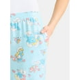 thumbnail image 5 of Smurf Women’s and Women’s Plus Print Sleep Pants, Sizes XS-3X, 5 of 6