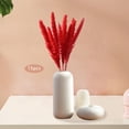 thumbnail image 3 of 15 piezas de flores secas para arreglo floral en jarrón, ramo para decoración de bodas estilo boho. Rojo, 3 of 6