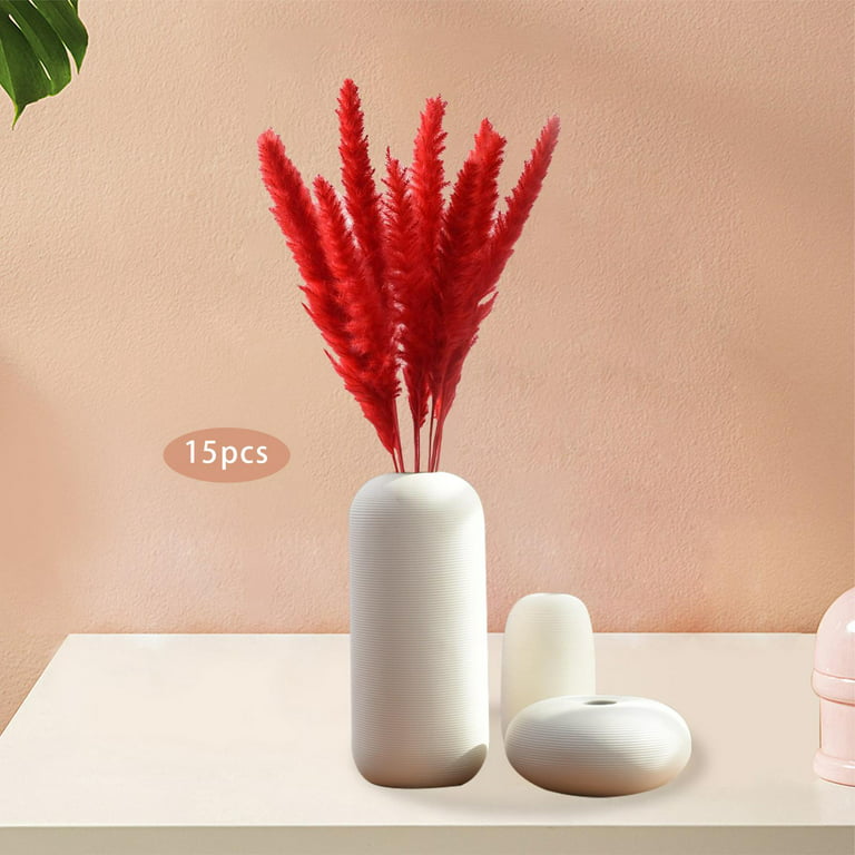 Plastic Home Bedroom Decoration  Artificial Feathers Flowers - Artificial  Grass - Aliexpress