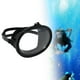 thumbnail image 1 of Gafas de buceo antivaho, gran , a prueba de fugas, gran volumen, máscara de snorkel compacta marco de polipropileno negro, 1 of 8
