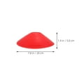 thumbnail image 2 of 10 Pcs Cones for Soccer Training Basketball Football Roadblock, 2 of 8
