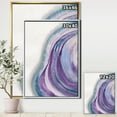 thumbnail image 2 of Aquarelle Geode II - Toile Encadrée Moderne et Contemporaine, 2 of 3