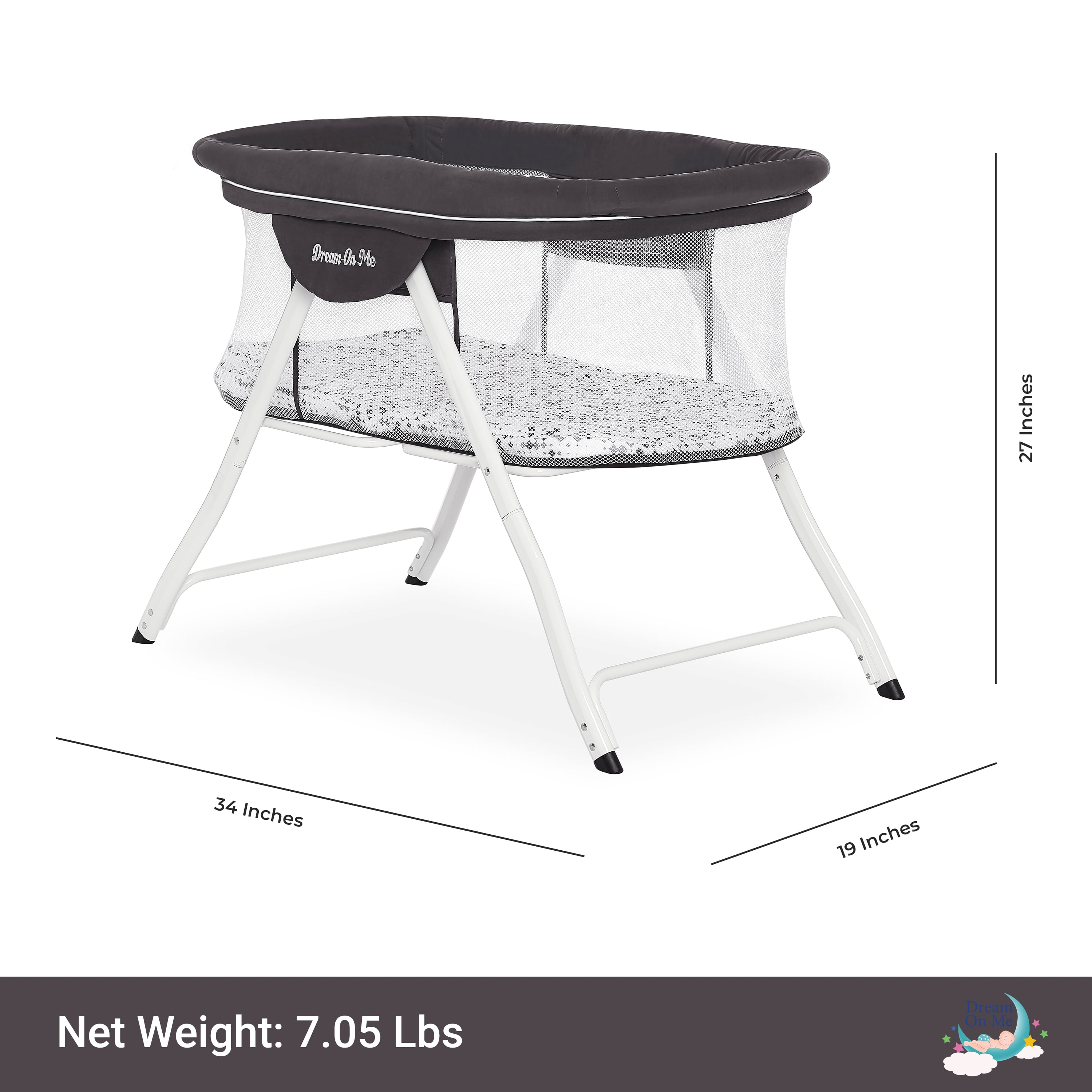 dream on me poppy portable bassinet