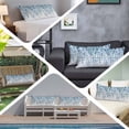 thumbnail image 5 of Eucalyptus Blue Body Pillow Cover, Pillowcase Protectors with Zipper, Breathable Decorative Throw Pillow Case Cover, Farmhouse Leaves Summer Spring Pillow Shams for Couch Sofa 20x54Inch, 5 of 8