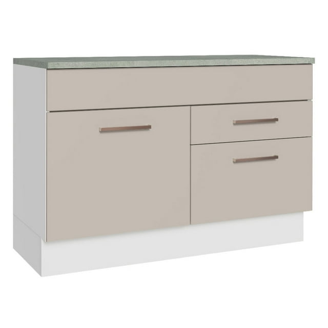Gabinete Bajo Bufetera Madesa Agata 120cm Con Encimera BC 01