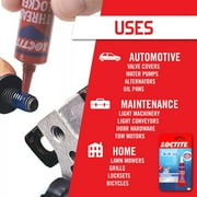 Loctite Threadlocker Blue 242 Adhesive Removable, Pack of 1, Blue 0.2 fl oz Tube