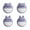 R_Light Violet, variant on PlayVital Cute Rabbit & Squirrel Switch Thumb Grip Caps, Caution Yellow Joystick Caps for Nintendo Switch Lite, Silicone Analog Cover Thumbstick Grips for Switch OLED Joycon