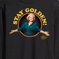 thumbnail image 3 of Golden Girls - Stay Golden - Men's Long Sleeve T-Shirt, 3 of 5