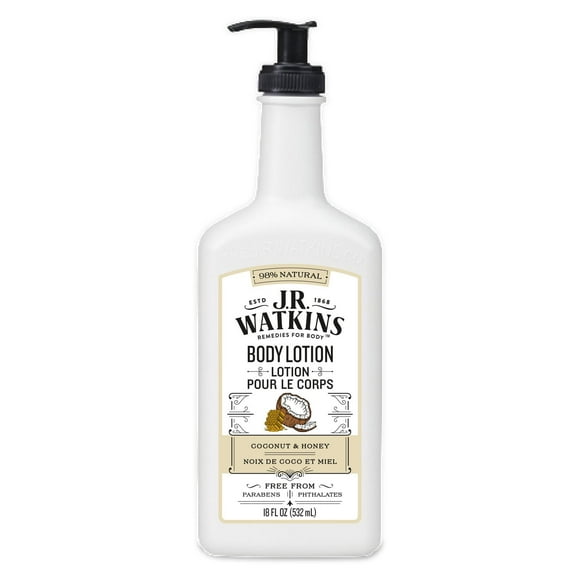 J.R Watkins Lait de coco et miel Hydrante quotidienne